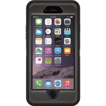 כיסוי לאייפון 6 אוטרבוקס דיפנדר שחור
