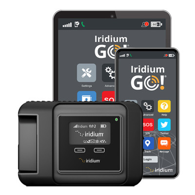 השכרת טלפון ונקודת גישה לוויני Iridium Go