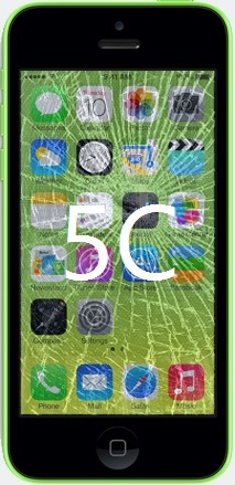 מסך שבור באייפון 5C